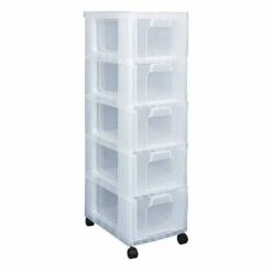 Coupon ⌛ Really Useful Products Really Useful Storage Tower 5 X 12 Litres ????