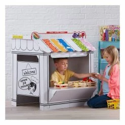 Outlet ???? Hobbycraft Colour-In Cardboard Shop Playhouse 93cm ????