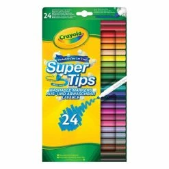 Deals ???? Crayola Supertips Washable Markers 24 Pack ????