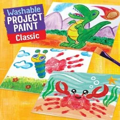 Wholesale ✨ Crayola Washable Kids Paints 6 Pack ???? -Hobbycraft Shop 585243 1000 3 crayola washable kids paints 6 pack