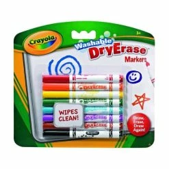 Best deal ✨ Crayola Washable Dry Erase Felt Tip Markers 8 Pack ????