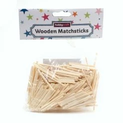 Cheap ✨ Hobbycraft Natural Wooden Matchsticks 35 G ???? -Hobbycraft Shop 606389 1000 22 natural wooden matchsticks 35 g