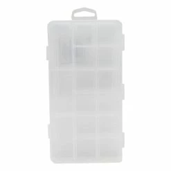 Budget ???? Hobbycraft Clear Plastic Storage Box 25cm X 12.5cm ????