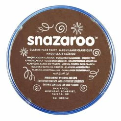 Best deal ⌛ Snazaroo Light Brown Face Paint Compact 18ml ????