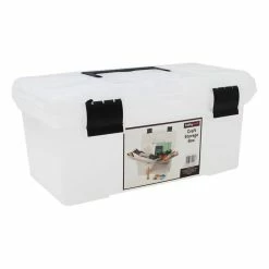 Hot Sale ???? Hobbycraft Clear Universal Craft Box 39cm X 23cm X 17cm ????