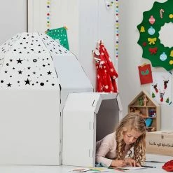 Coupon ???? Hobbycraft Colour In Cardboard Igloo 107cm ???? -Hobbycraft Shop 649671 1000 3 colour in cardboard igloo 107cm