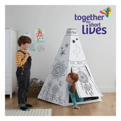 Top 10 ❤️ Hobbycraft Colour-In Cardboard Teepee 110cm X 135cm ❤️