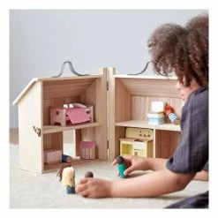 Outlet ⌛ Hobbycraft Wooden Dollhouse 32.5 X 27cm ✨