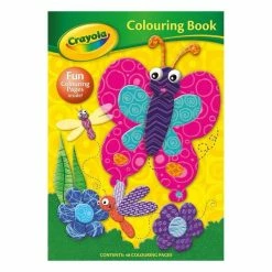 Cheapest ❤️ Crayola Butterfly Colouring Book ????