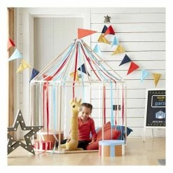 Brand new ???? Hobbycraft Make Your Own Tent Wooden Den Kit ❤️