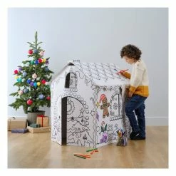 Budget ???? Hobbycraft Colour-In ???? Christmas Cardboard Gingerbread House ???? -Hobbycraft Shop 658827 1000 4 christmas colour in cardboard gingerbread house