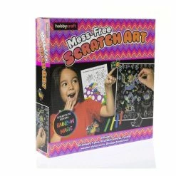 Cheap ???? Hobbycraft Mess-Free Scratch Art ⌛