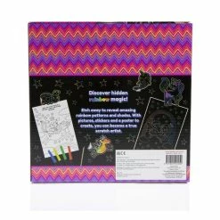 Cheap ???? Hobbycraft Mess-Free Scratch Art ⌛ -Hobbycraft Shop 660505 1000 3 Mess Free Scratch Art Kit