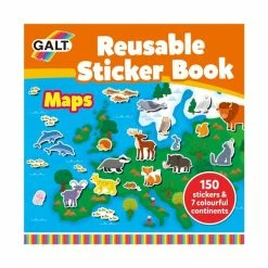 Promo ???? Galt Maps Reusable Sticker Book ????