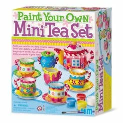 Coupon ⌛ 4M Paint Your Own Mini Tea Set ????